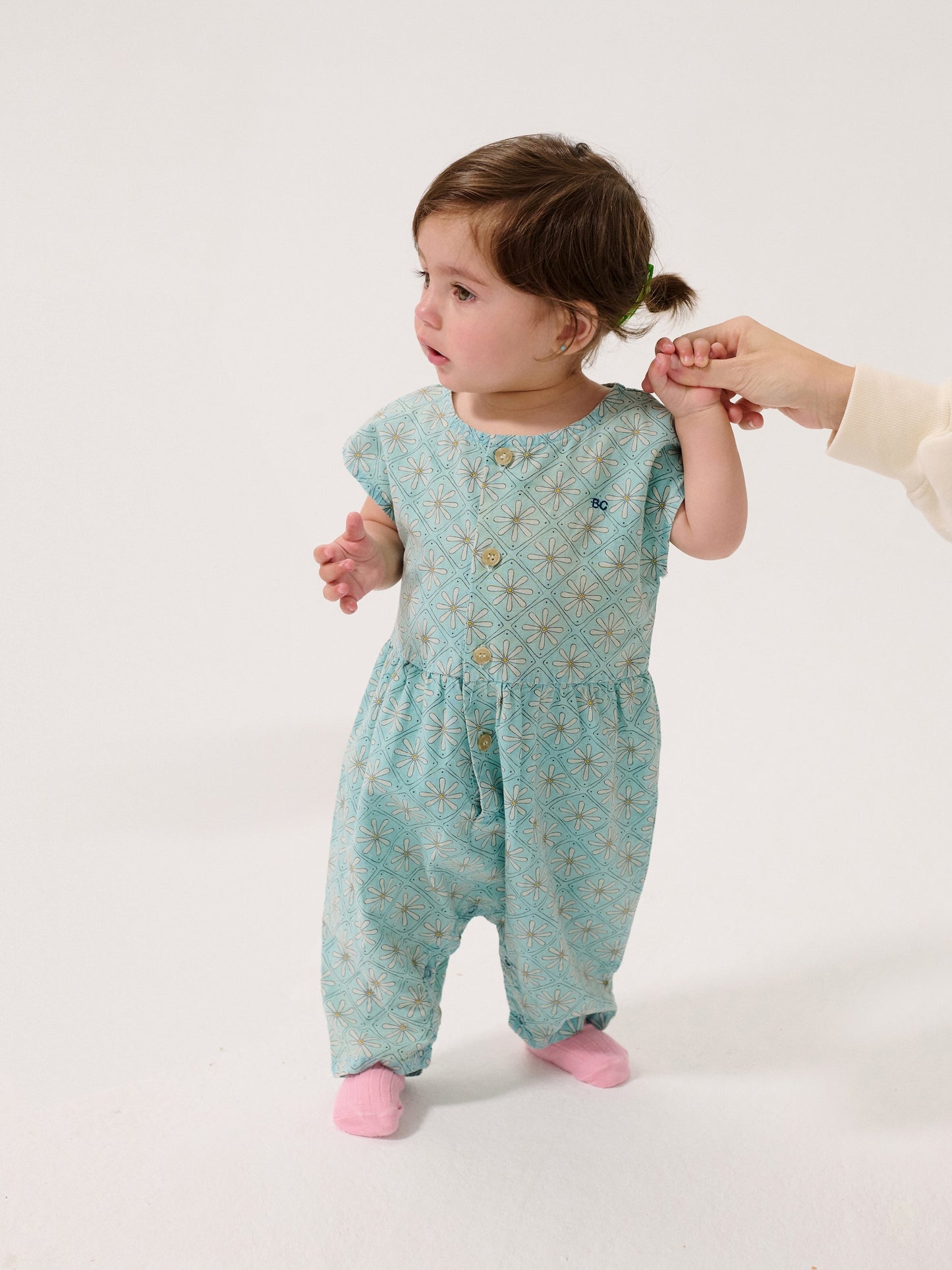 Bobo Choses Daisy Mosaic All Over Woven Overall