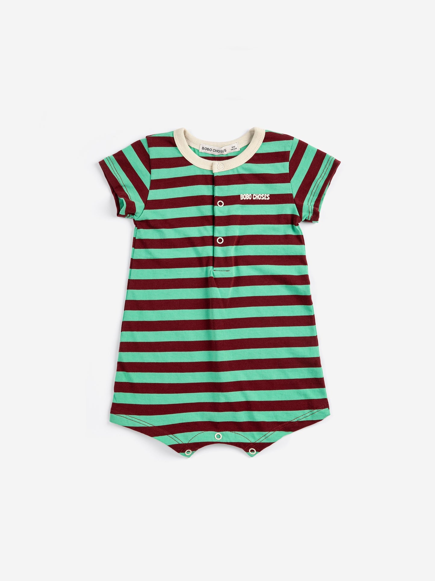 Bobo Choses Striped Playsuit