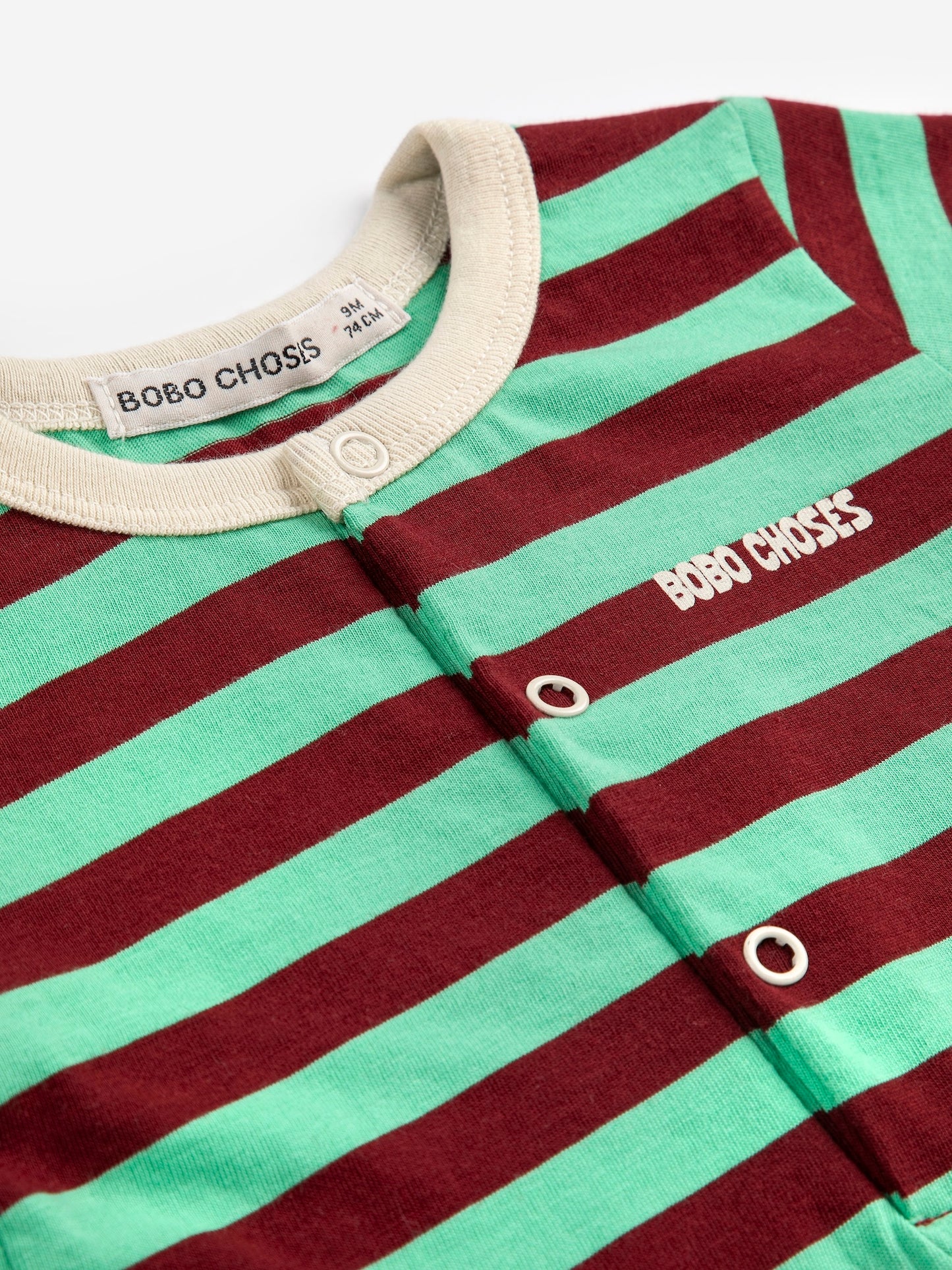 Bobo Choses Striped Playsuit