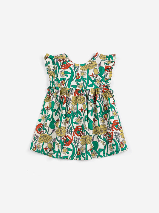 Bobo Choses Color Herbalist All Over Woven Dress
