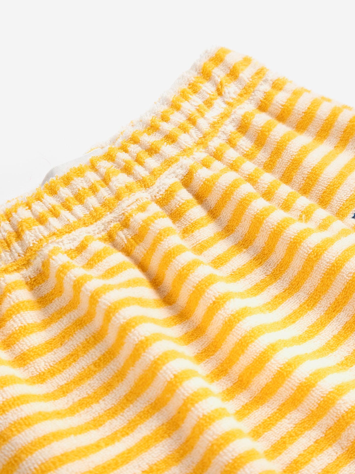 Bobo Choses Yellow Stripes Terry Cloth Harem Hose