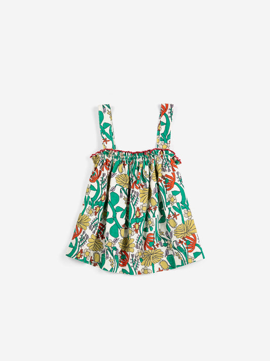 Bobo Choses Color Herbalist All Over Woven Top