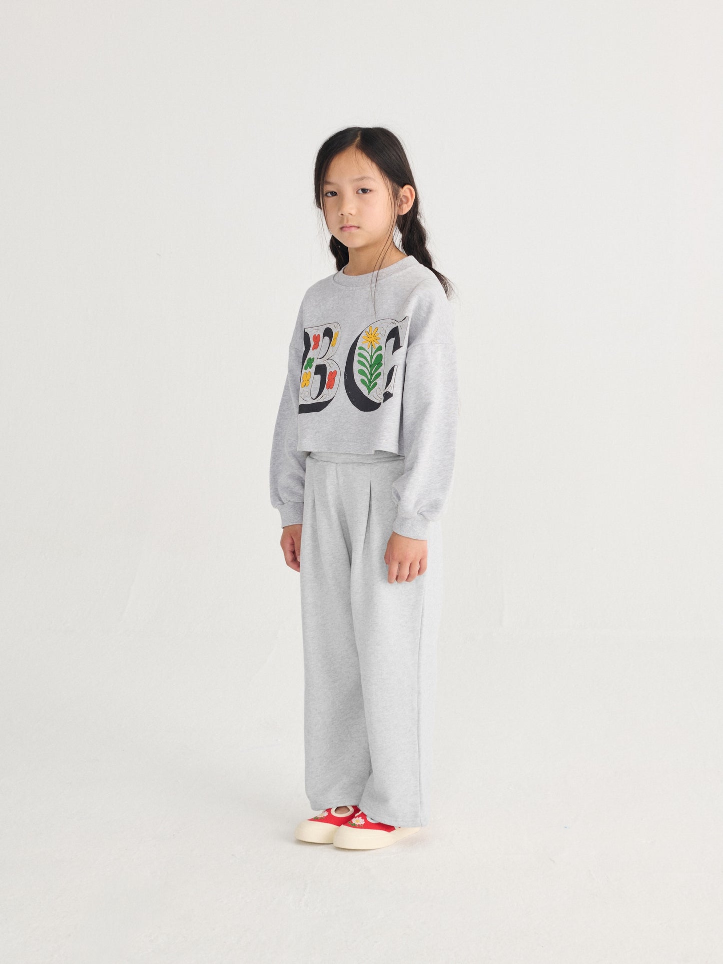 Bobo Choses Spring Letters Cropped Sweatshirt
