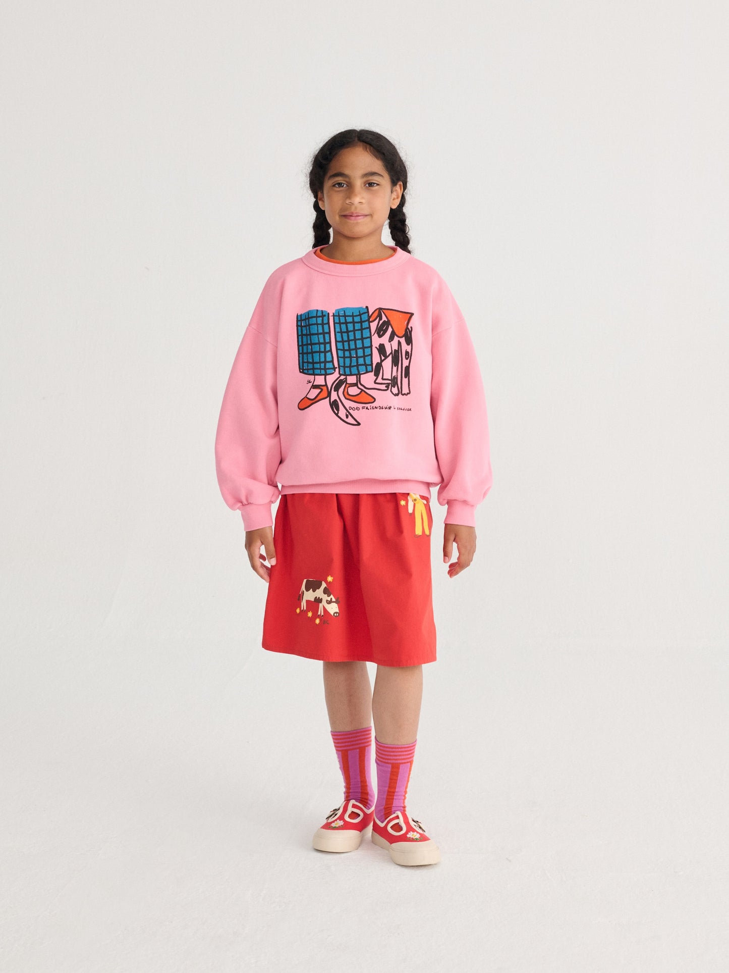 Bobo Choses Dog Friendship Sweatshirt