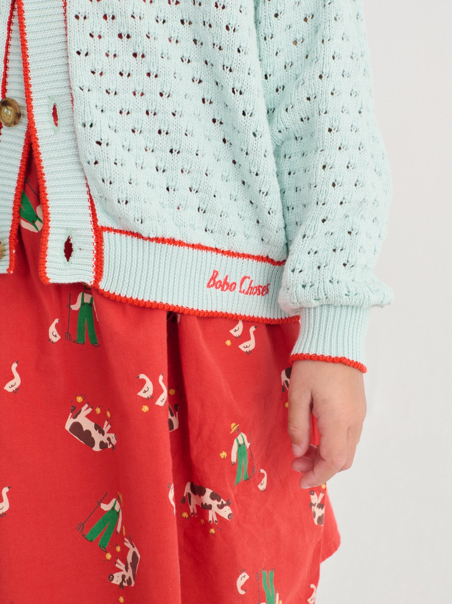 Bobo Choses BC Openwork Cardigan