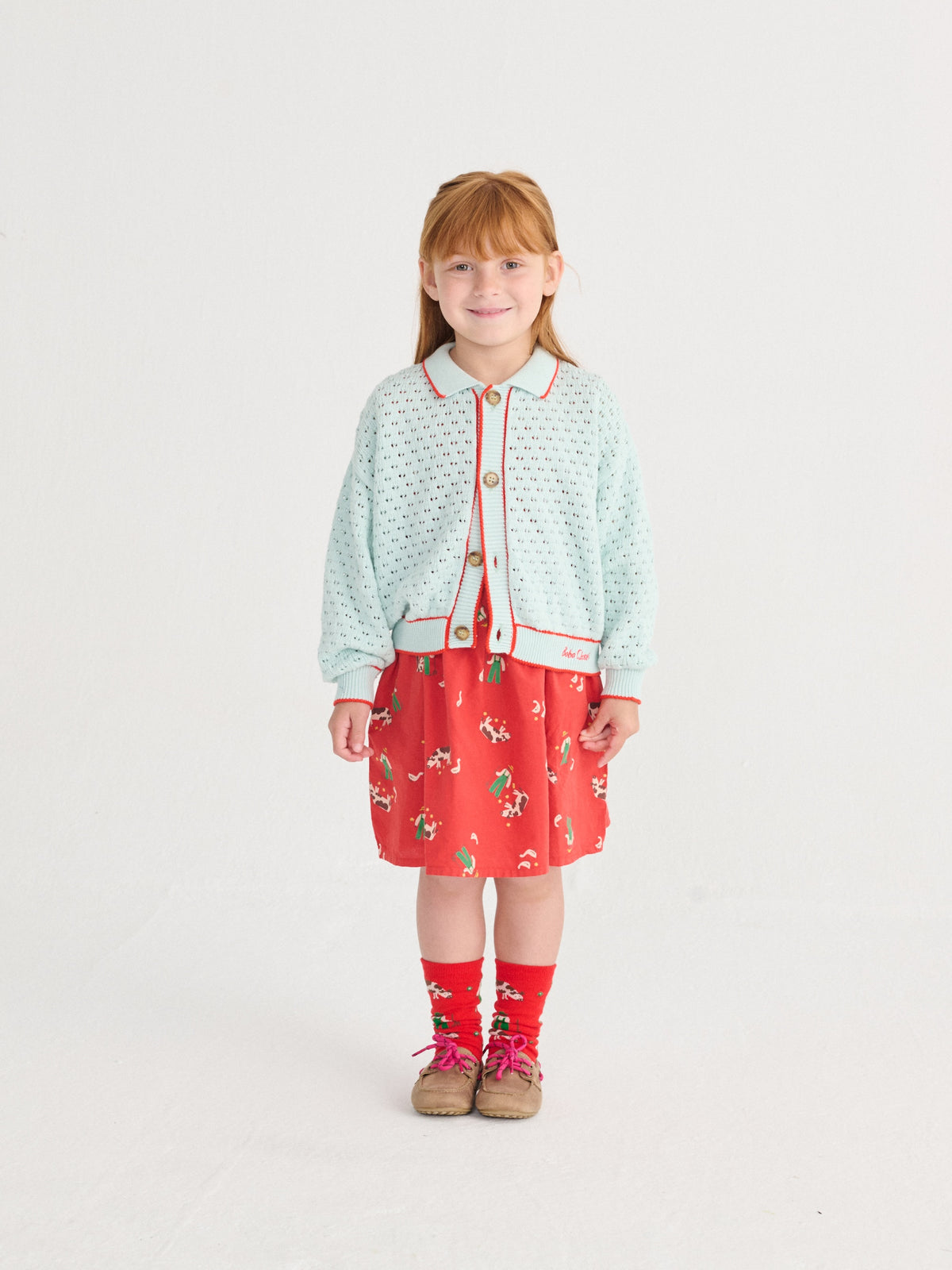 Bobo Choses BC Openwork Cardigan