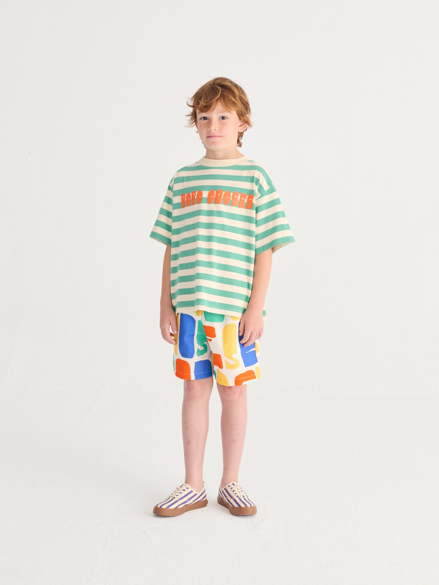 Bobo choses Modern Striped T-Shirt
