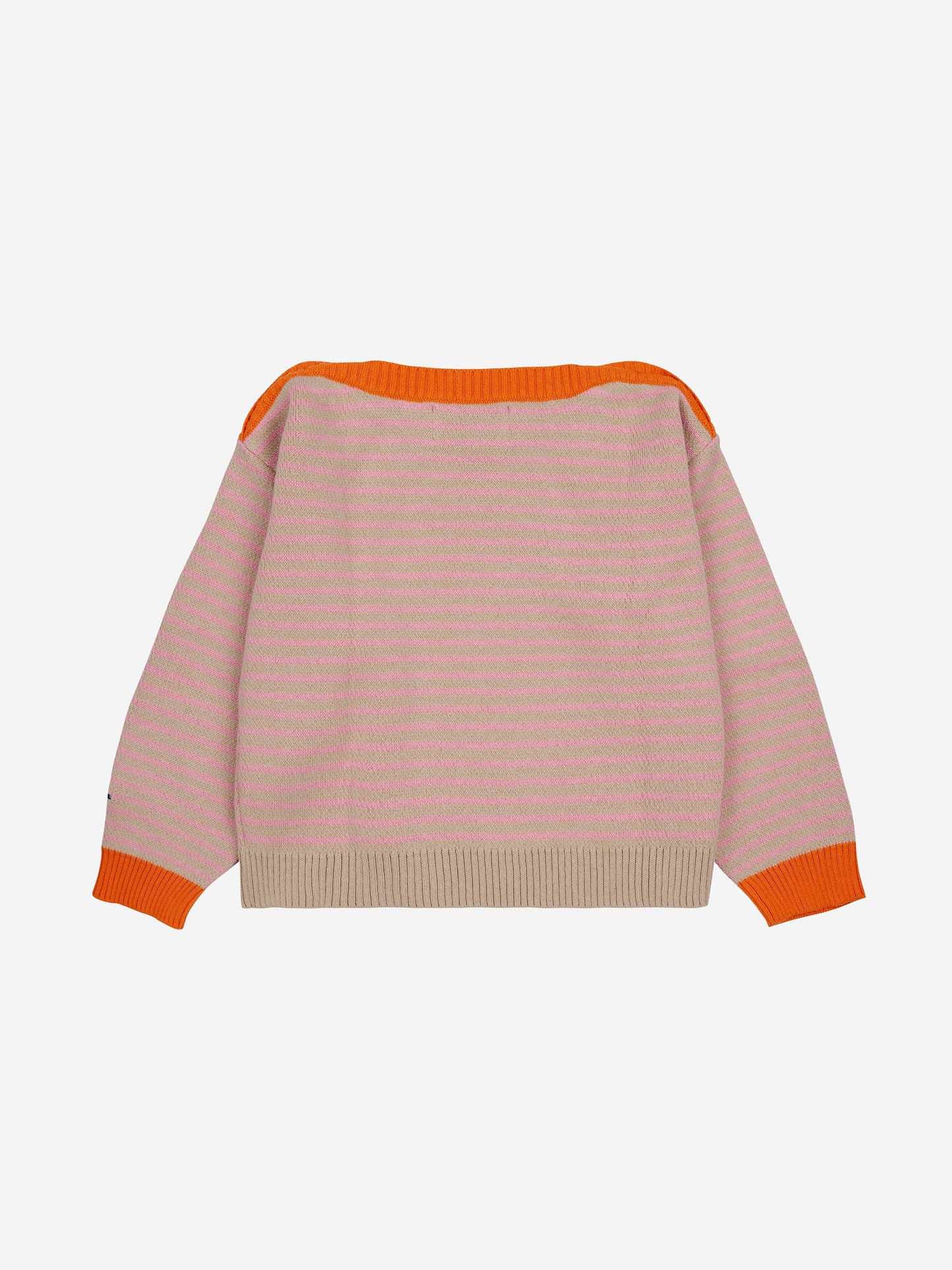 Bobo Choses Baby Stripes Jumper Pink