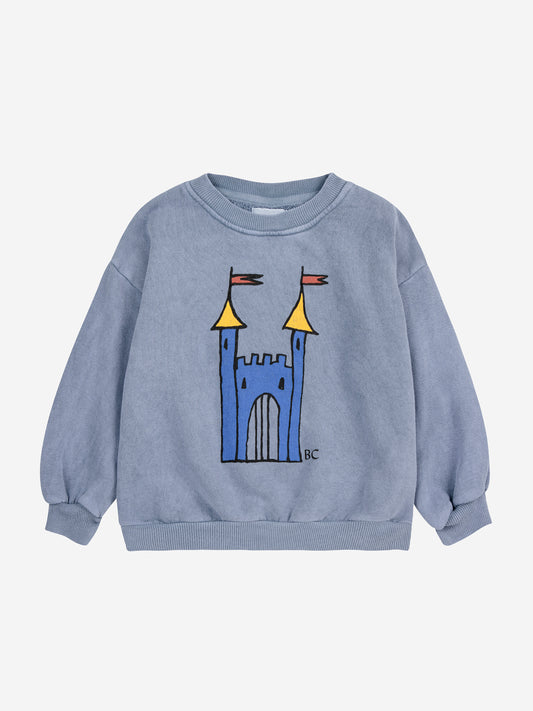 Bobo Choses Faraway Castle Sweatshirt Grey