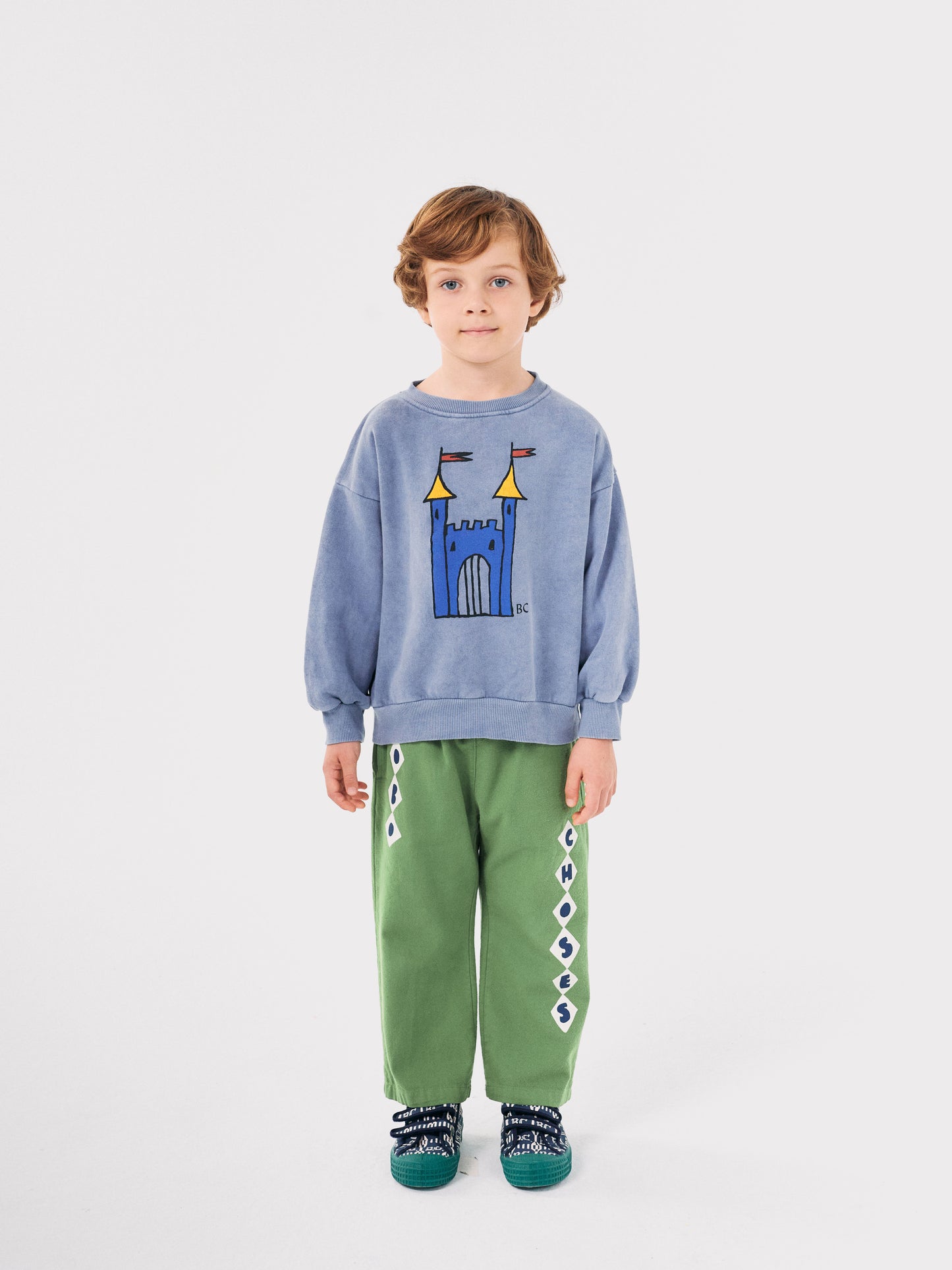 Bobo Choses Faraway Castle Sweatshirt Grey