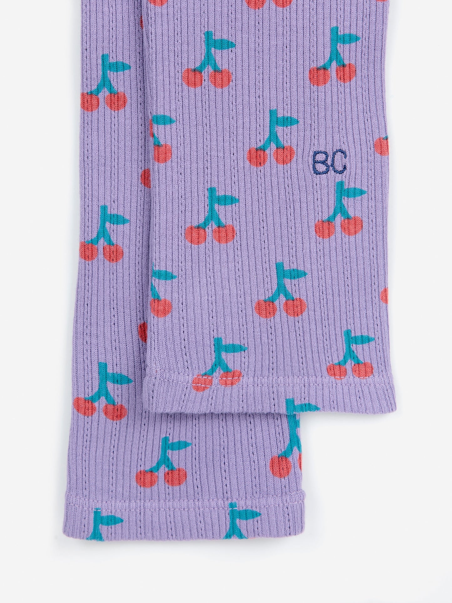 Bobo Choses Cherry All Over Leggings Lavender