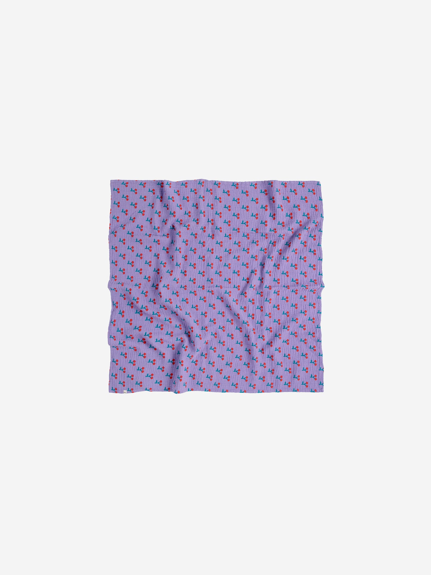 Bobo Choses Cherry All Over Musselin- und Lätzchen-Set Purple