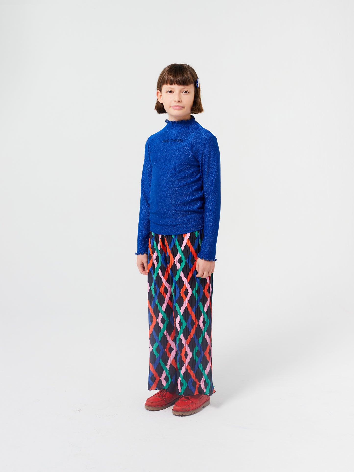 Bobo Choses Fun Collection Multicolor Garland Pleated Flared Hose