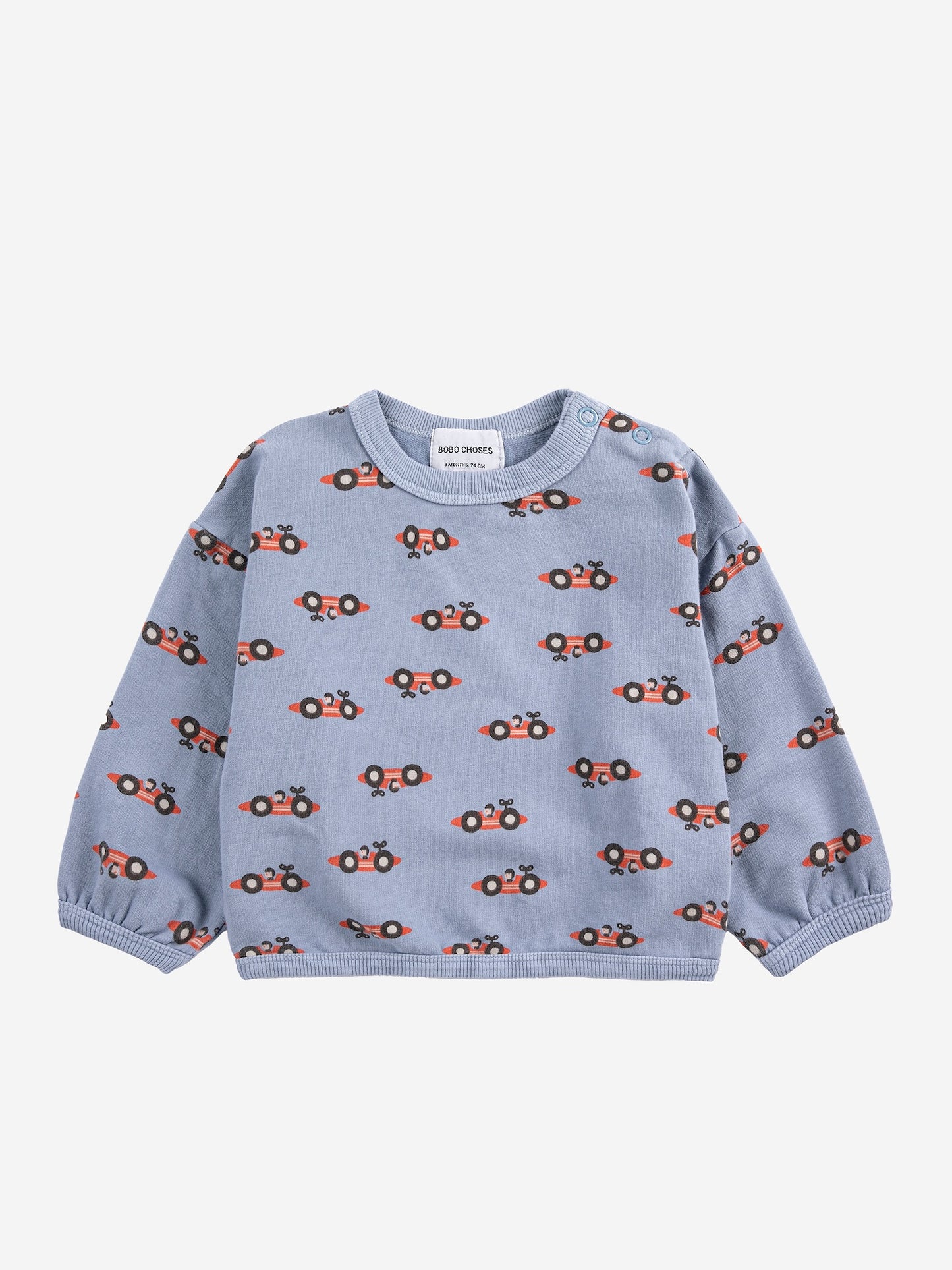 Bobo Chose Race Car All Over Sweatshirt