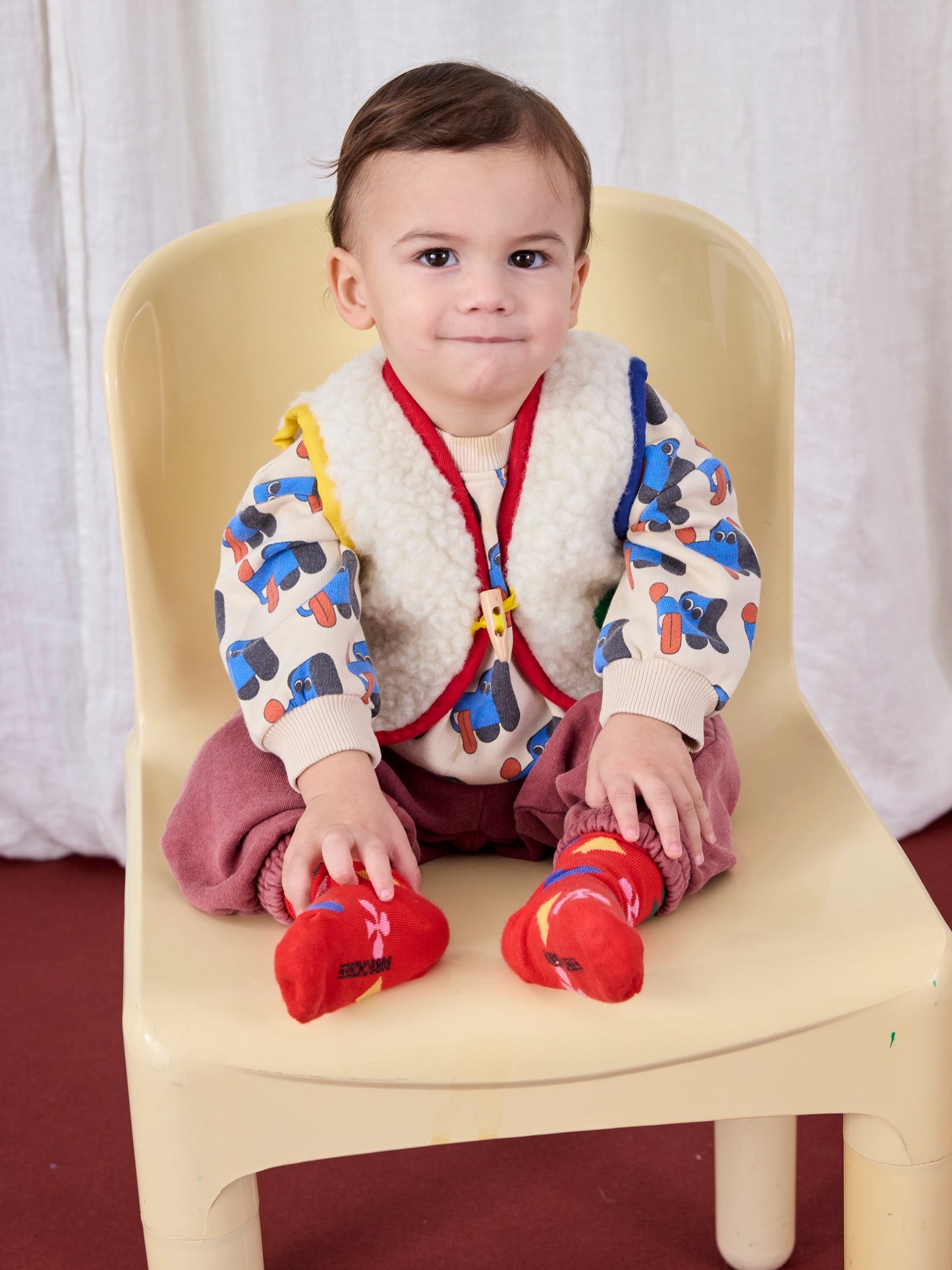 Bobo Choses Doggy Mate All Over Sweatshirt