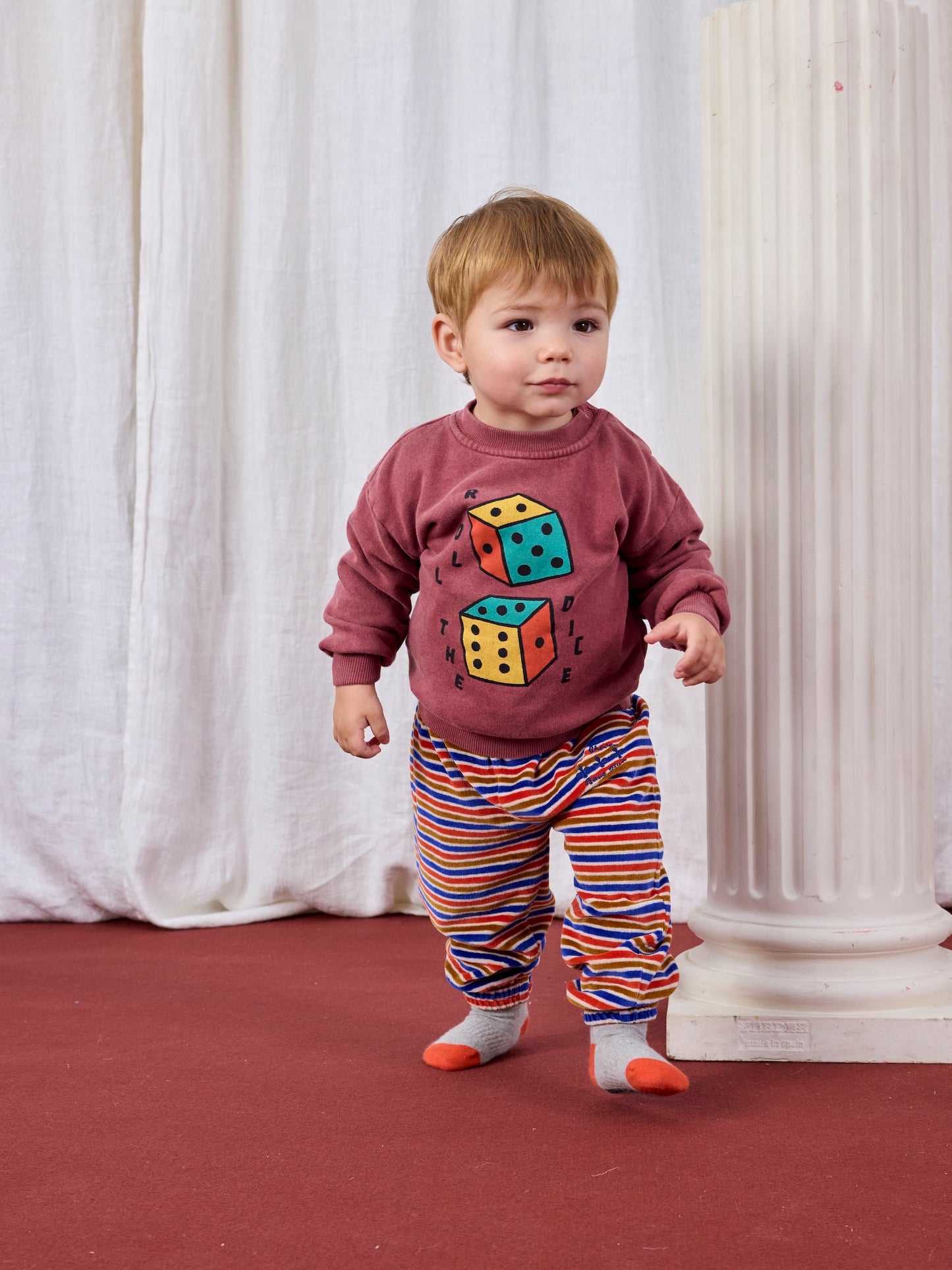 Bobo Choses Have Fun Striped Hose