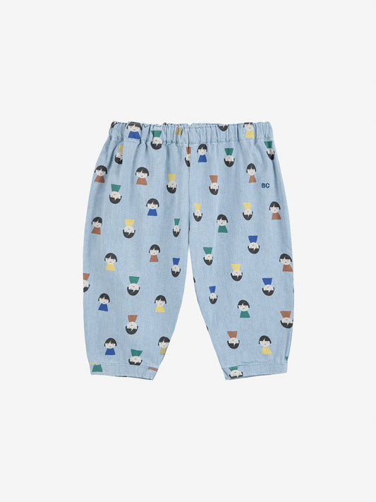Bobo Choses Game Pawns All Over Denim Hose
