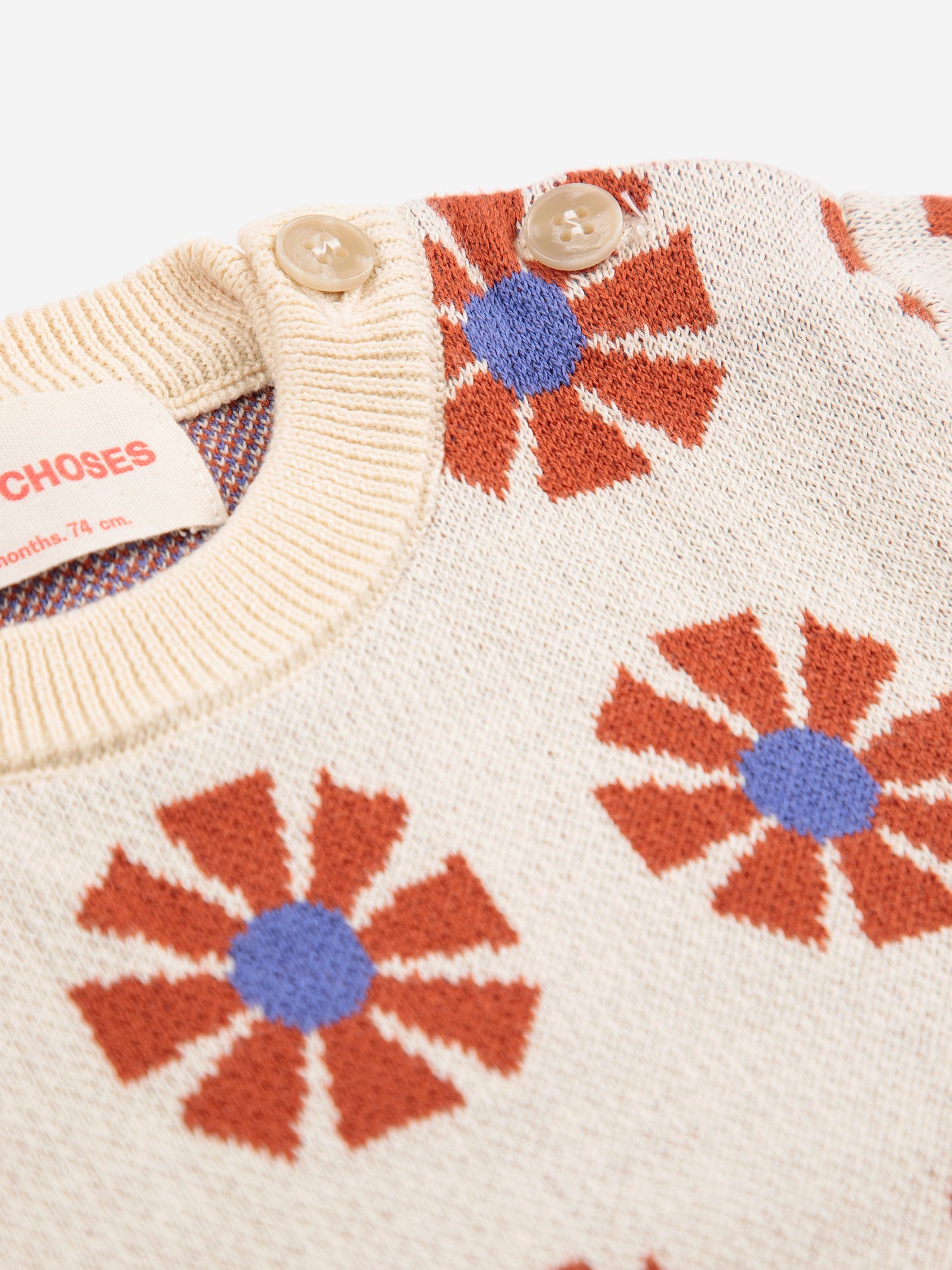 Bobo Choses Kaleidoscope All Over Jacquard Pullover