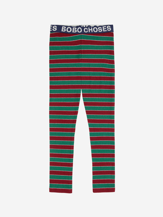 Bobo Choses Multicolor Stripes Leggings