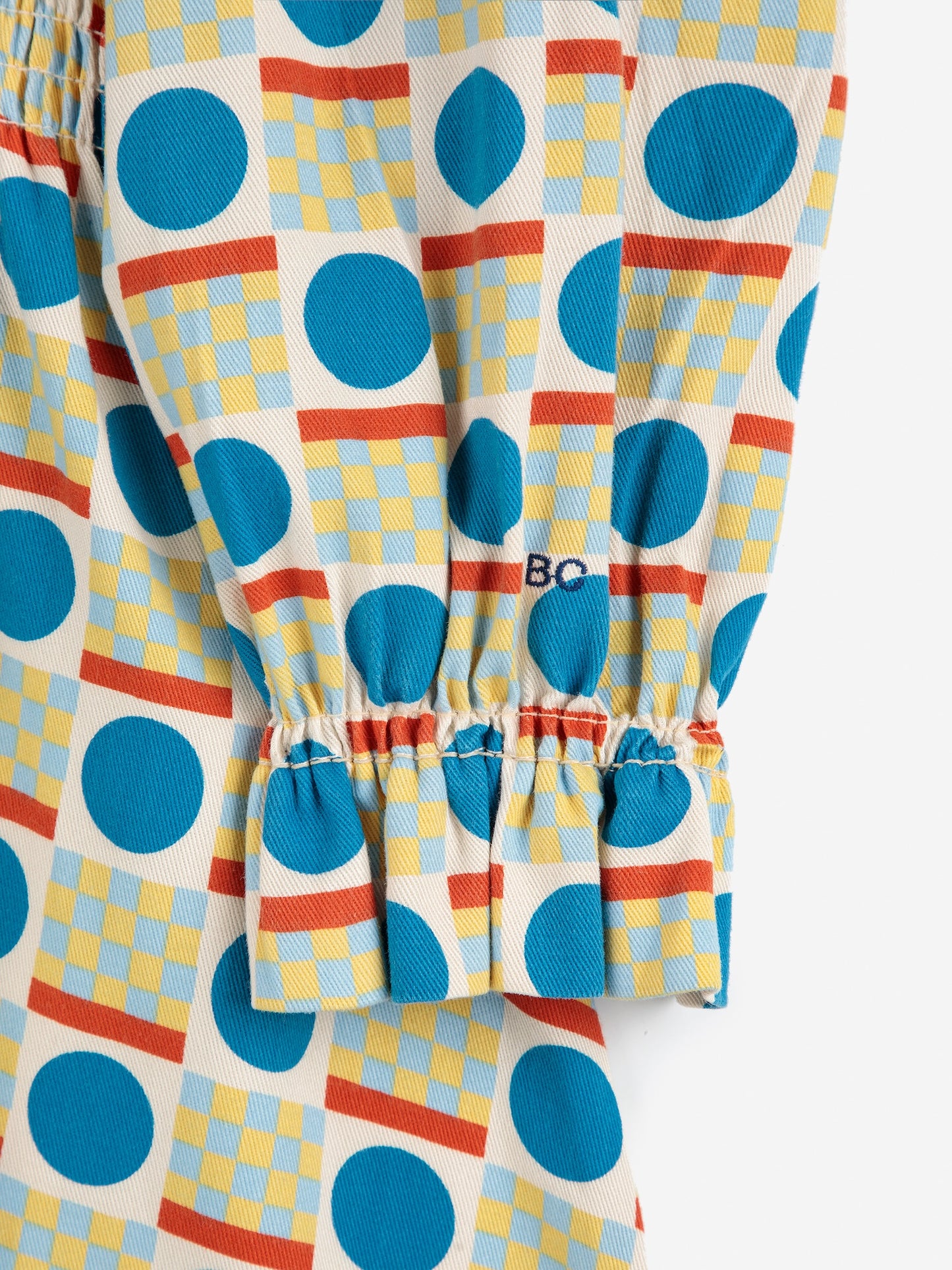 Bobo Choses Geometric Scacs All Over Kleid