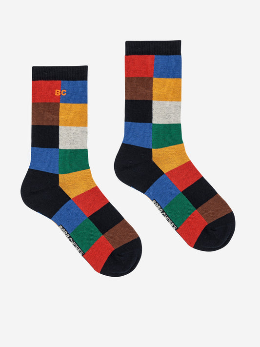 Bobo Choses Multicolor Tiles Socken