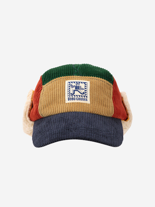 Bobo Choses Mr Pencil Corduroy Winter Cap