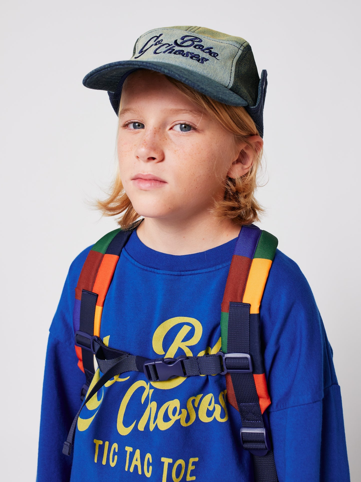 Bobo Choses Multicolor Tiles Schultasche