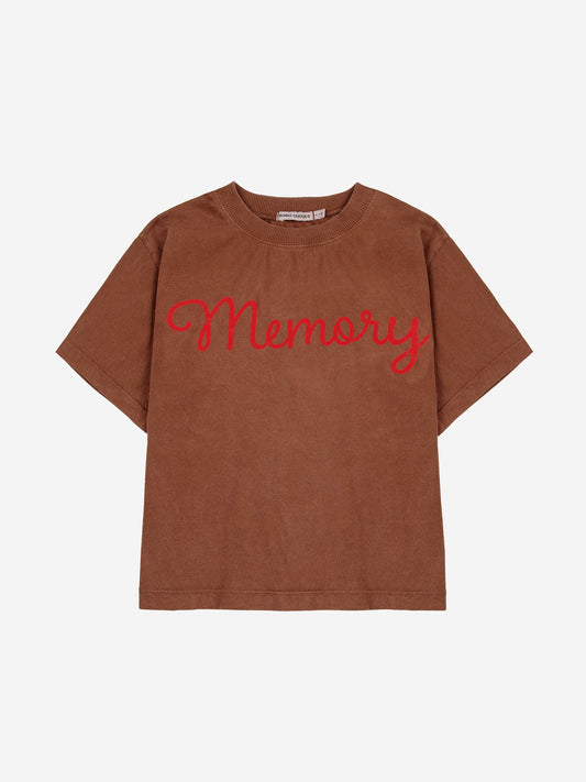 Bobo Choses B-Side Memory T-Shirt Dark Brown