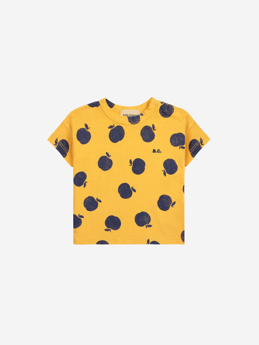 Bobo Choses Baby Poma All Over Yellow T-Shirt