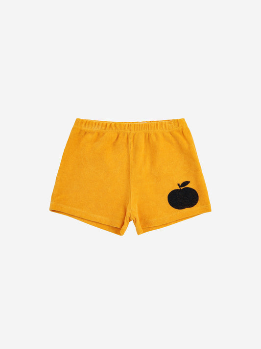 Bobo Choses Baby Poma Yellow Terry Shorts