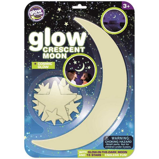 Mond & Sterne Glow in the Dark