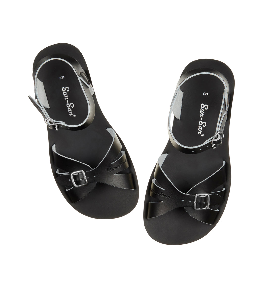 Salt-Water Sandals Boardwalk Black