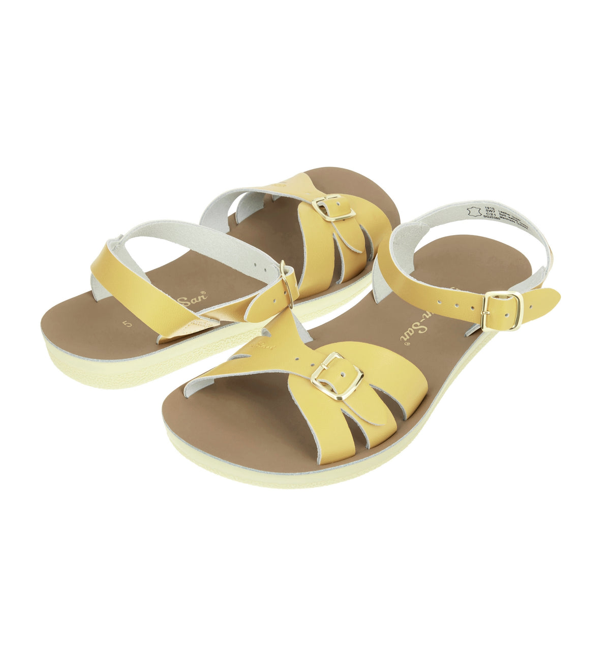 Salt-Water Sandals Boardwalk Butter Yellow