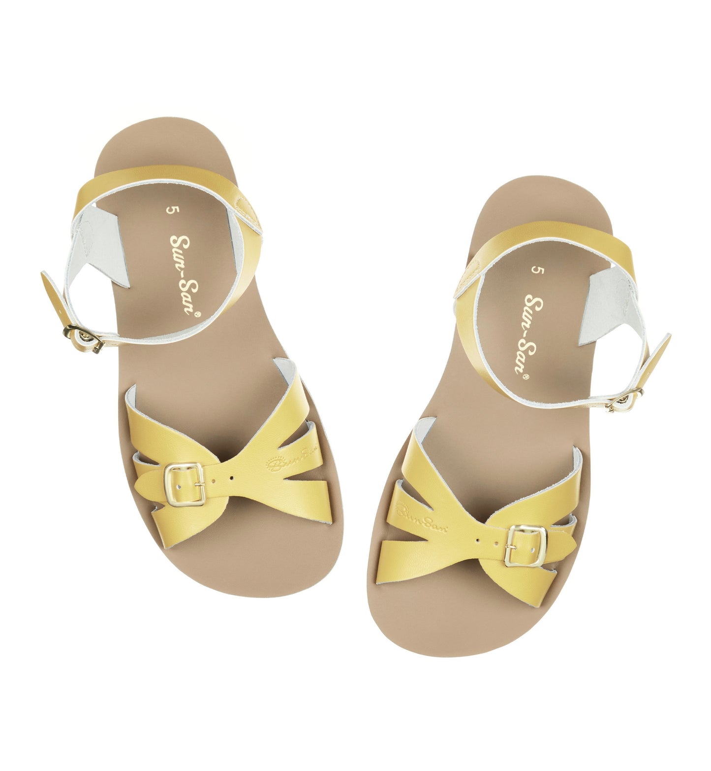 Salt-Water Sandals Boardwalk Butter Yellow