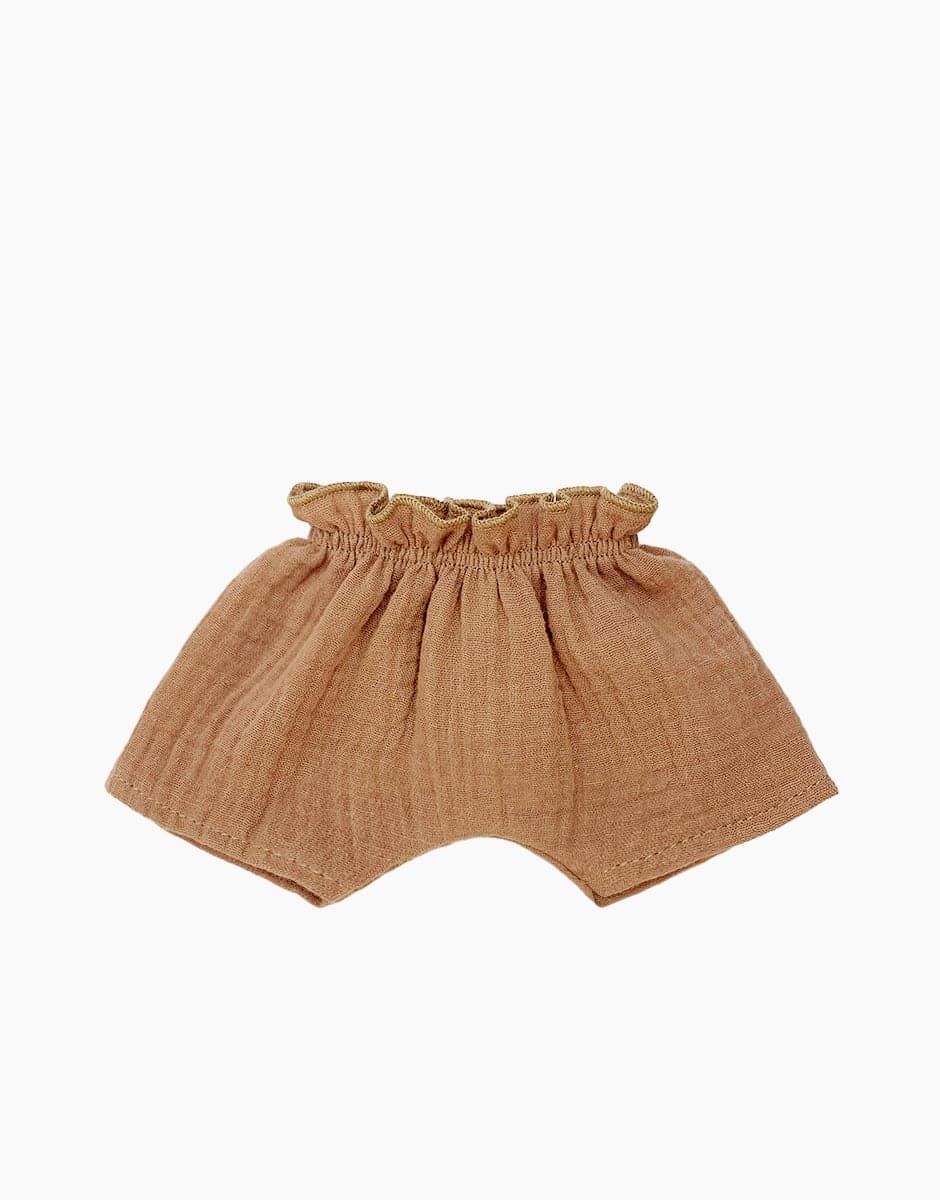 Minikane Lili Puppen-Shorts aus doppelter Gaze Cassonade