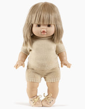 Lade das Bild in den Galerie-Viewer, Minikane X Delage Paula cremefarbener kurzärmeliger Puppen-Pullover Ecru
