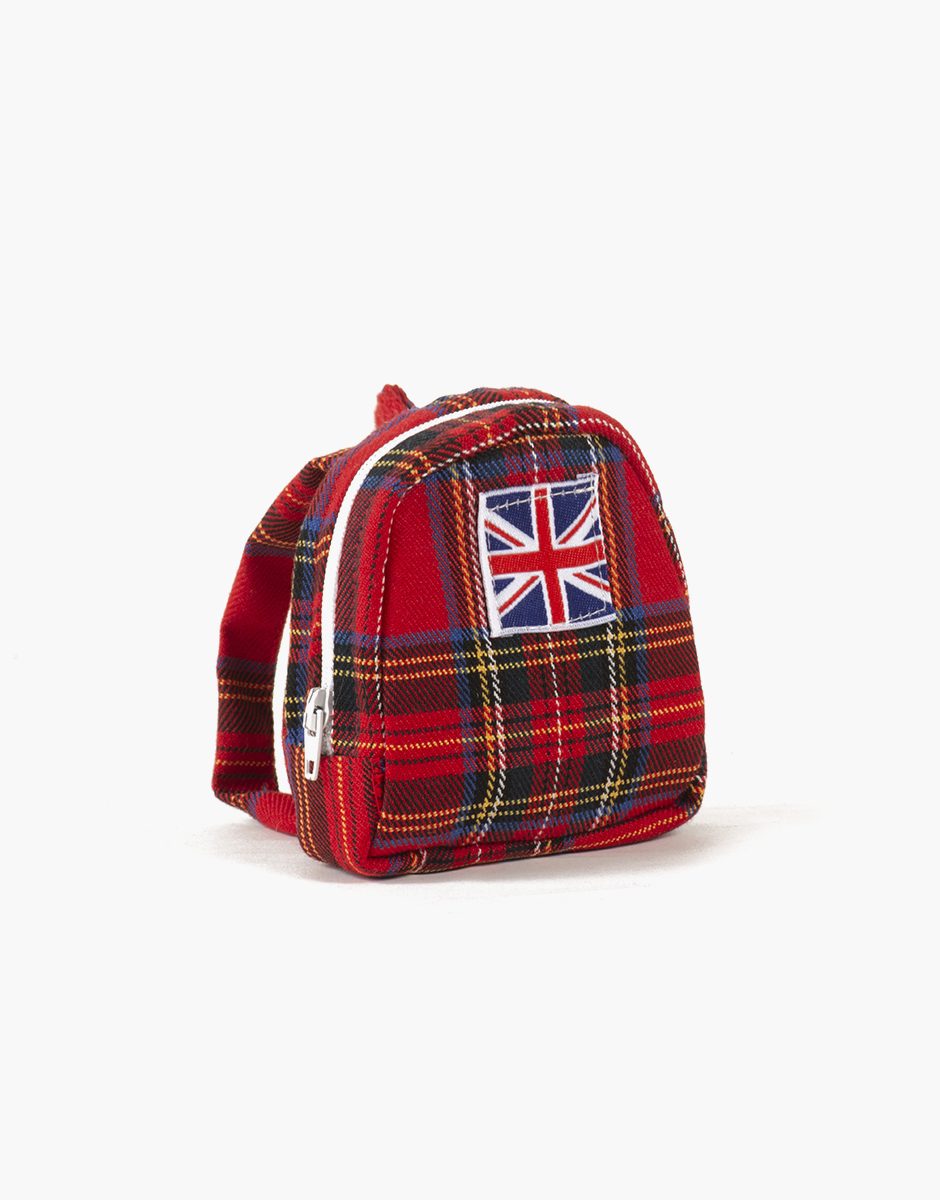 Minikane - Théo Puppenrucksack Tartan