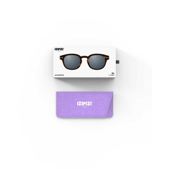 Izipizi Sonnenbrille Kids+ 3 - 5 Jahre Tortoise Grey Lenses #c
