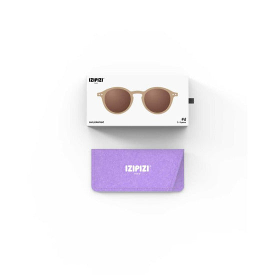 Izipizi Sonnenbrille Kids+ 3 - 5 Jahre Macchiato Brown Lenses #d