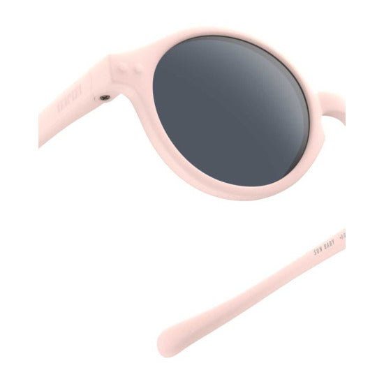 Izipizi Sonnenbrille Kids 0 - 3 Jahre Pastel Pink Grey Lenses #d