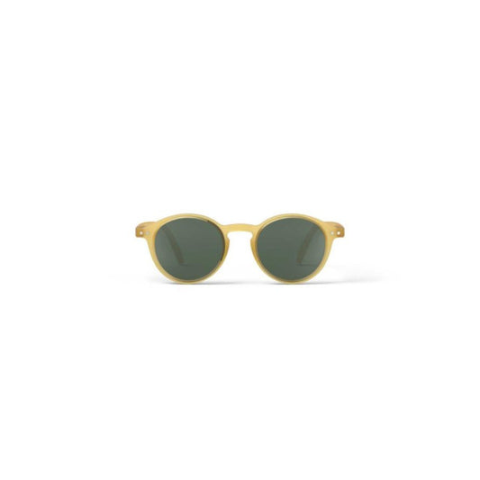 Izipizi Sonnenbrille Kids+ 7 - 11 Jahre Yellow Honey Green Lenses #d