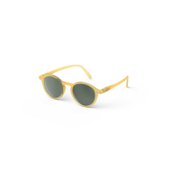 Izipizi Sonnenbrille Kids+ 7 - 11 Jahre Yellow Honey Green Lenses #d