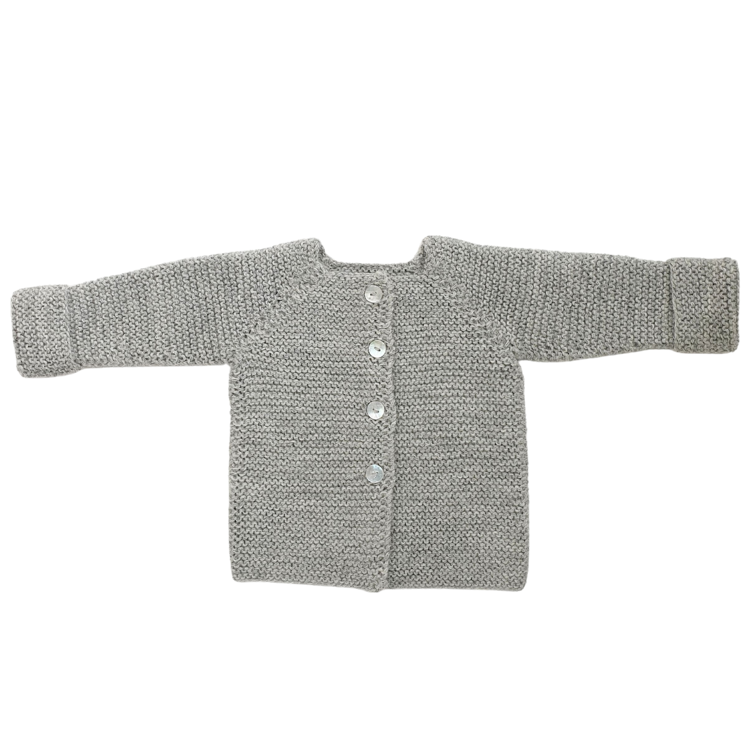 Millésime Baby Clémentine Cardigan Silver