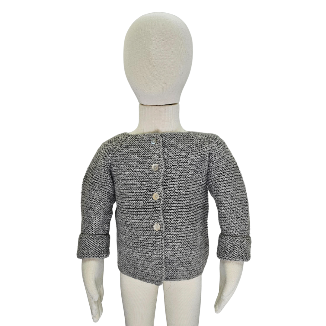 Millésime Baby Clémentine Cardigan Silver