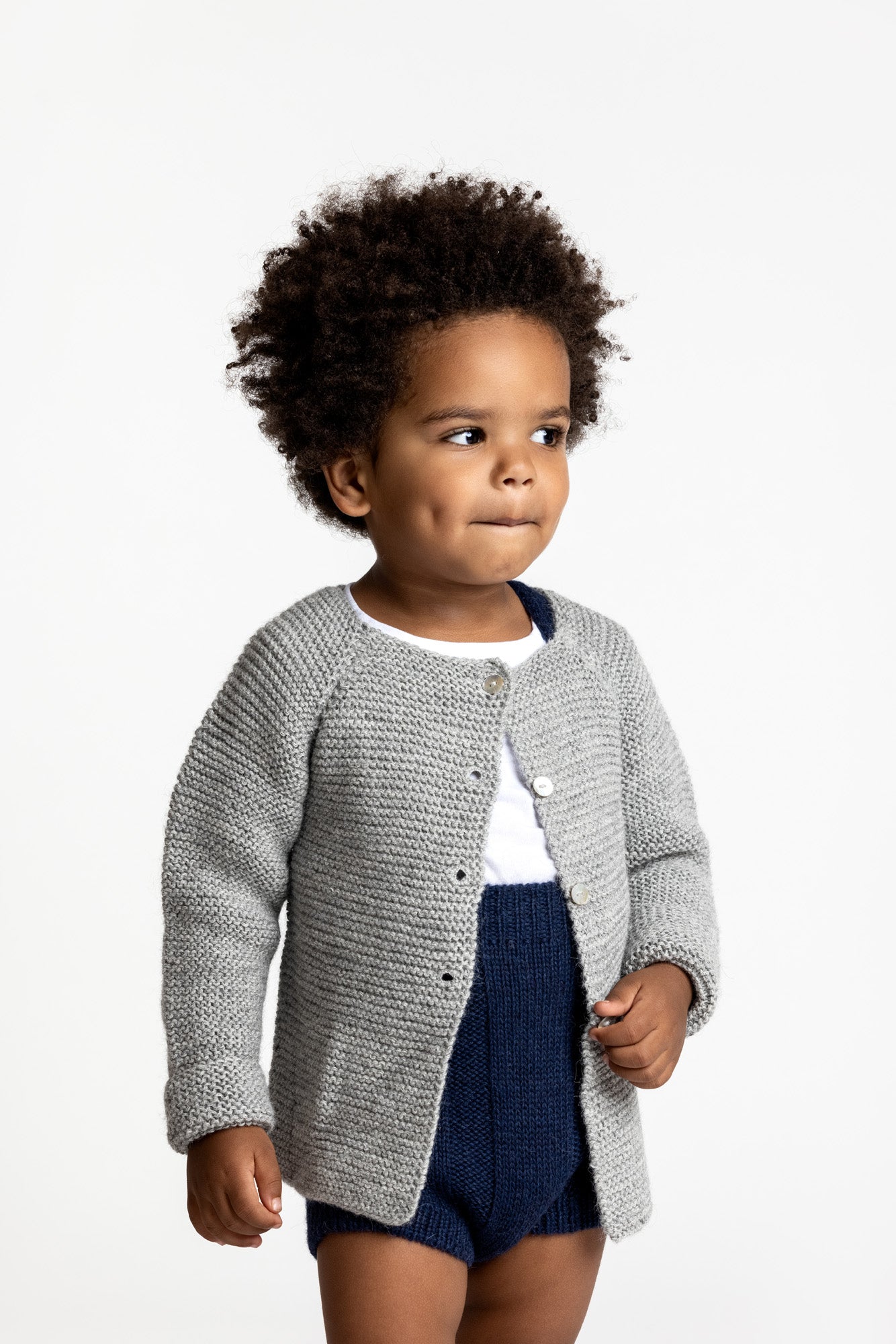 Millésime Baby Clémentine Cardigan Silver