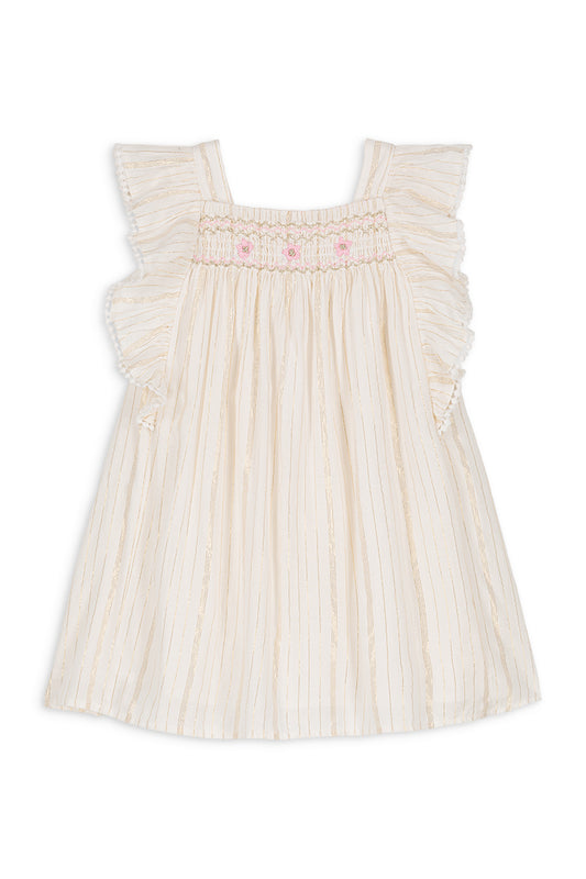 Louise Misha Kleid Martine Cream