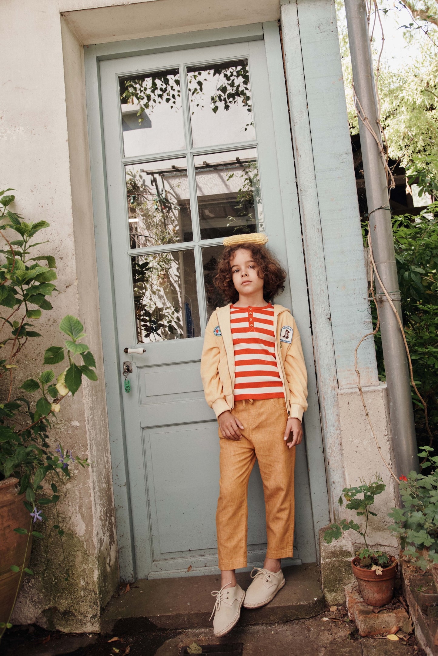 Emile et Ida Tee Shirt Rayure Rouge