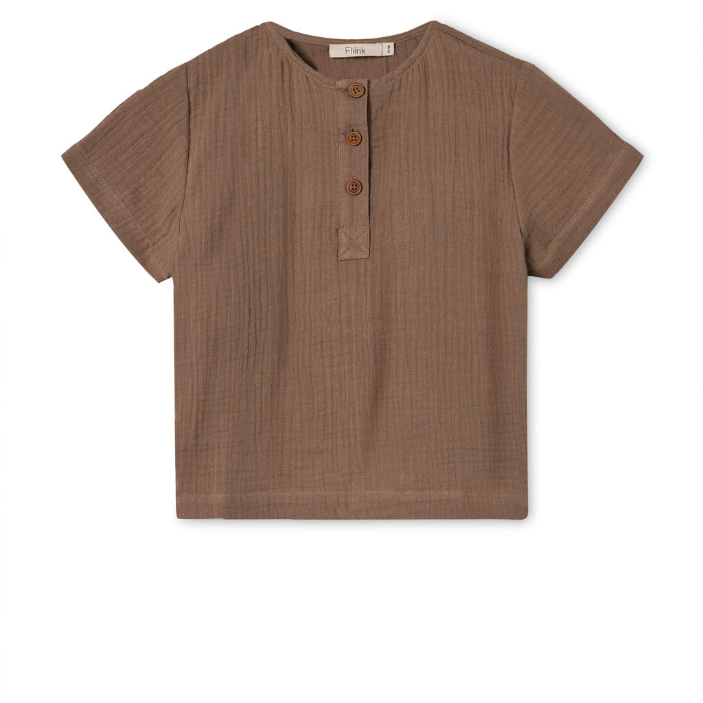 Fliink Cha Cha T-Shirt Pine Bark