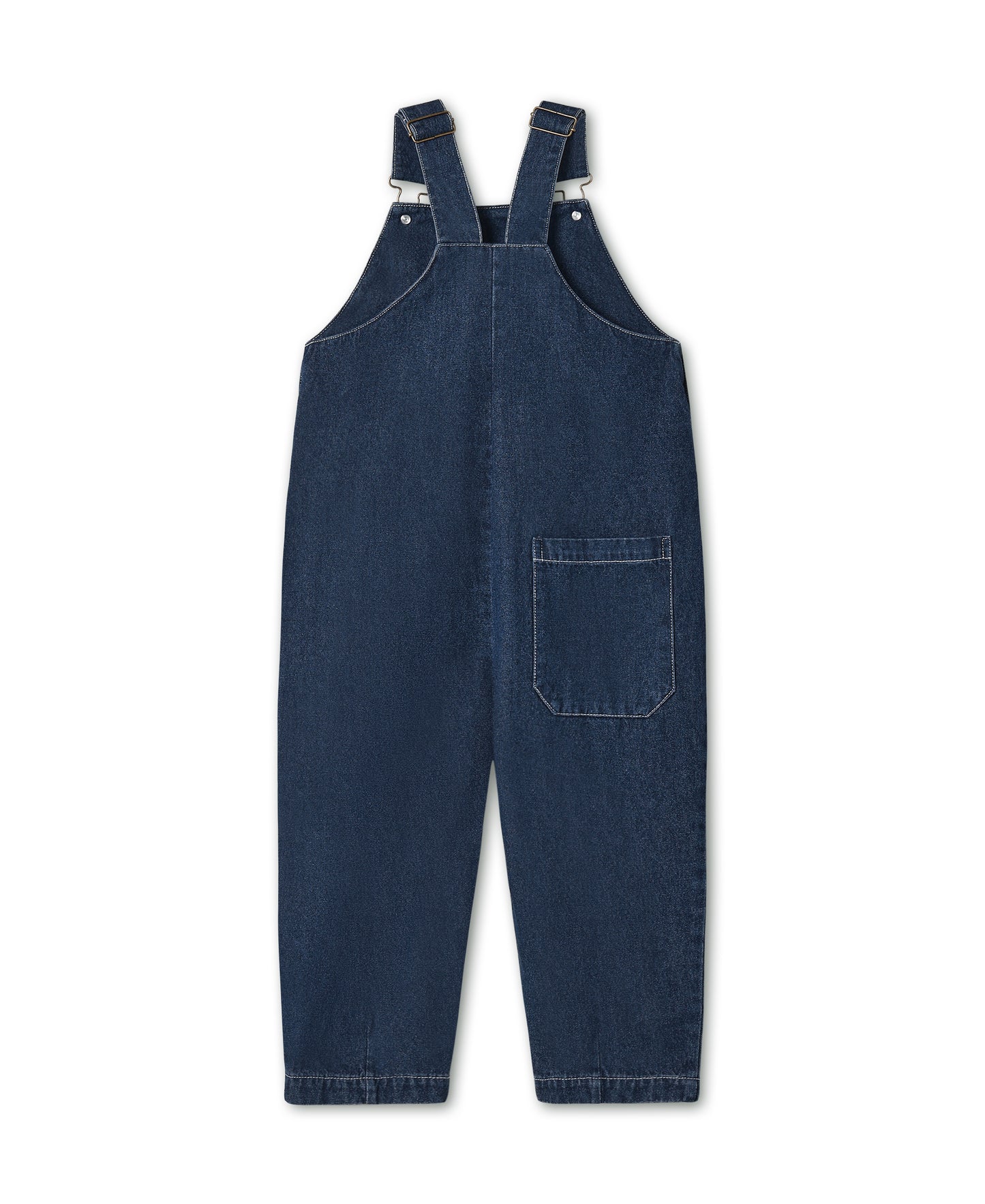 Fliink Don Denim Overall Dark Denim Blue