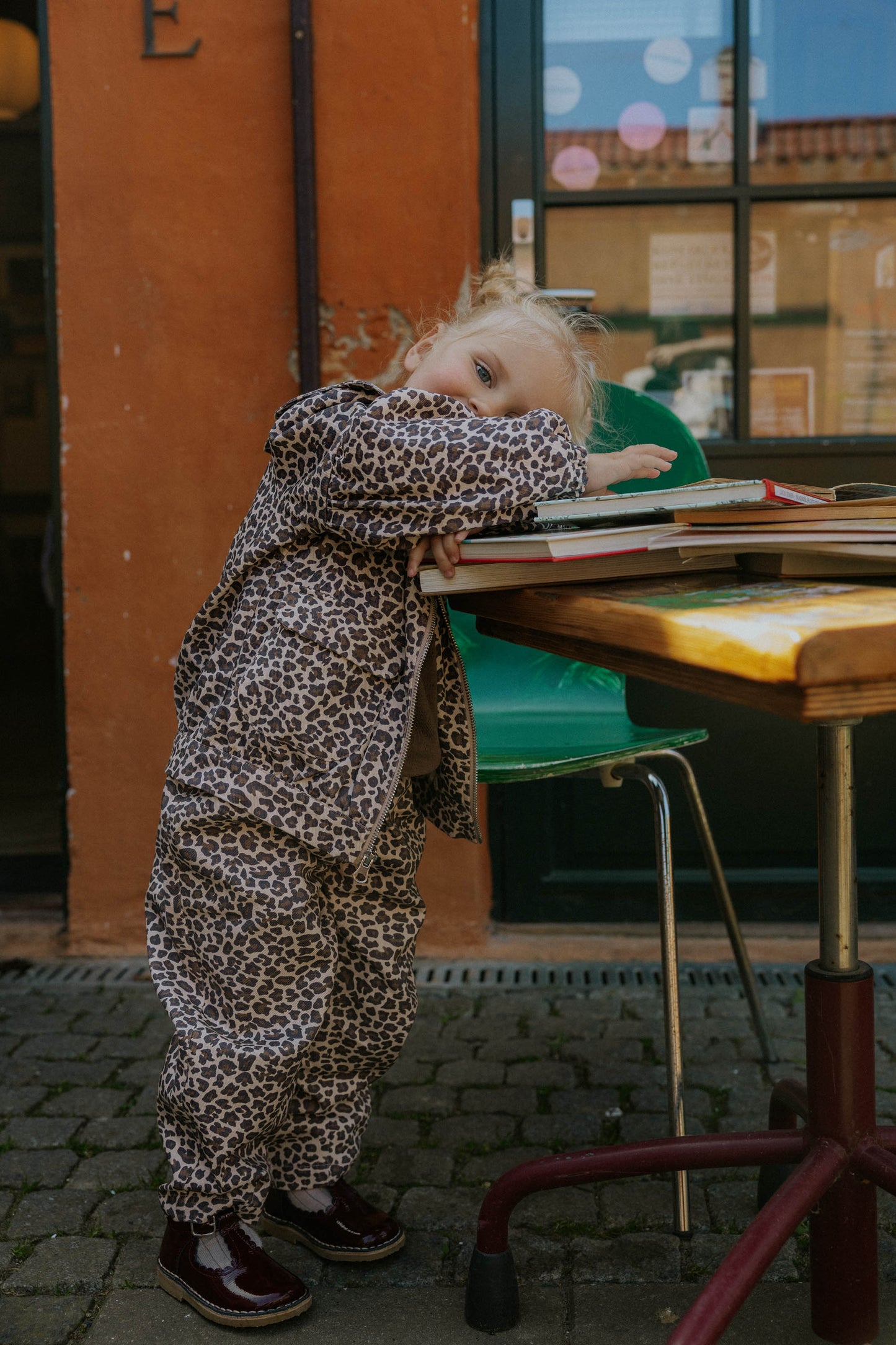 Fliink Leo Hose Pine Bark AOP